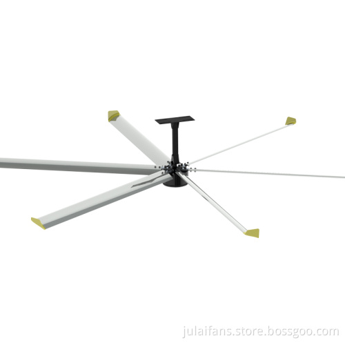 Large air volume permanent magnet ceiling fan